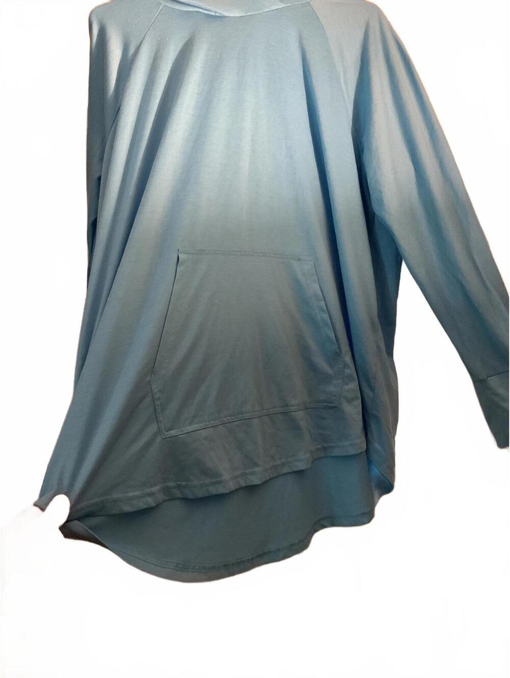 LuLaRoe Sky Blue Hoodie Size 2XL - Picture 4 of 8